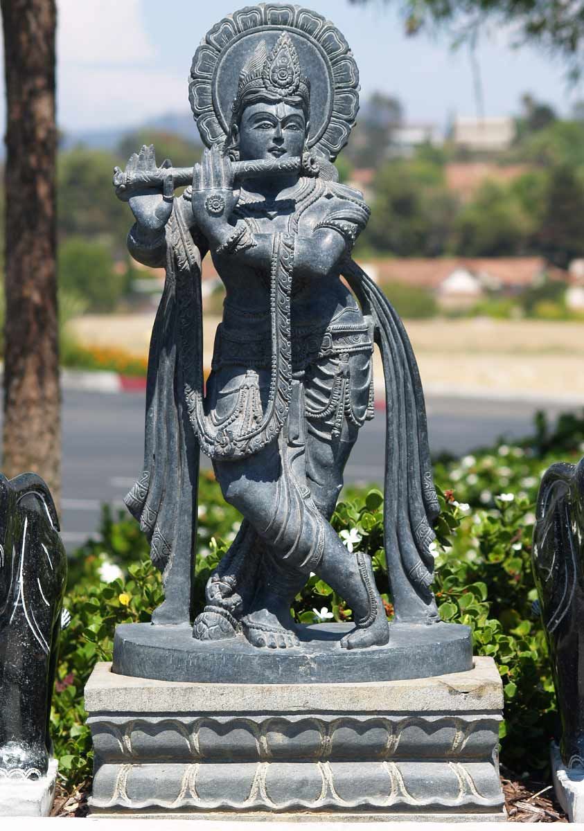 krishna standing statue Temple Statues For Sale Online