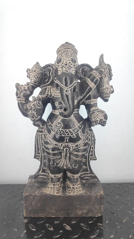 Ganesh Dancing Stone Statue - Temple Statues For Sale Online